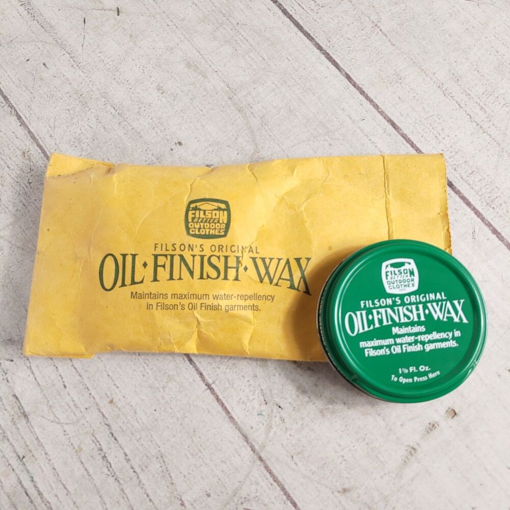 Filson Original Oil Finish Wax Tin Waterproofing Dressing Outerwear